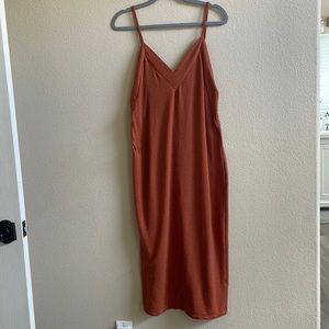 💛Zara Trafaluc spag strap dress us large